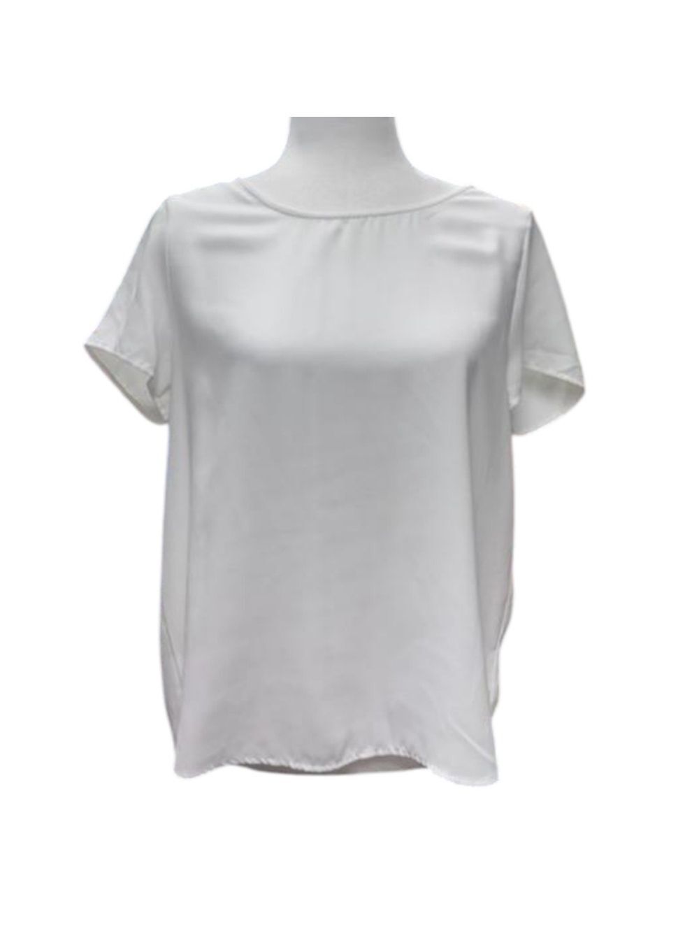 The Limited White Short Sleeve Blouse Size M
